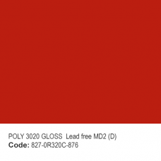 POLYESTER RAL 3020 GLOSS  Lead free MD2 (D)